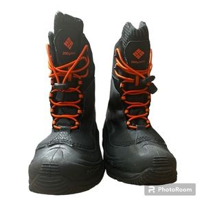 columbia boy’s snow boots